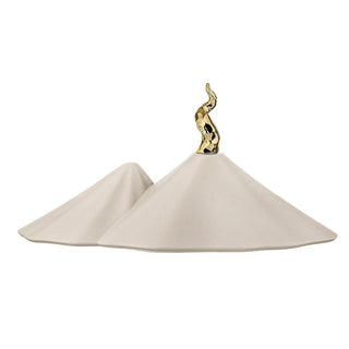 Bomboniera Vesuvio con Corno Bongelli Preziosi 17xh.10 cm.