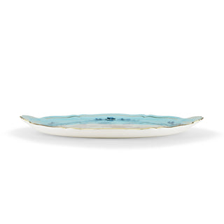 Piatto Torta "Oriente Italiano Iris" Richard Ginori h. 30 cm.