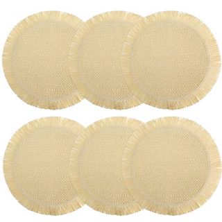 Set 12 Tovagliette Gemma Beige "Tablemat" Fade Maison
