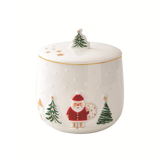 Barattolo "Let it Snow" Easy Life Ø11xh.15 cm.