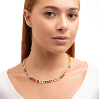 Collana Gocce Rainbow
