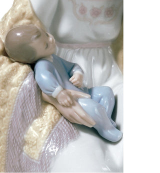 Scultura "Benvenuto in famiglia" Lladrò