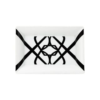 Coppa "Home Monochrome" Rosenthal Versace 26.5x18.2 cm.