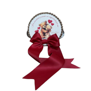 Tamburello Teddy Love Madame Fioccò 10 cm.