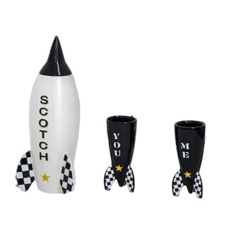 Bomboniera Set Bottiglia +2 Bicchieri Stone