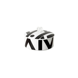 Scatola Portagioie "Home Monochrome" Rosenthal Versace 16x16 cm.