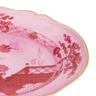 Piatto da Portata Ovale Grande "Oriente Italiano Porpora" Richard Ginori h. 29 cm.