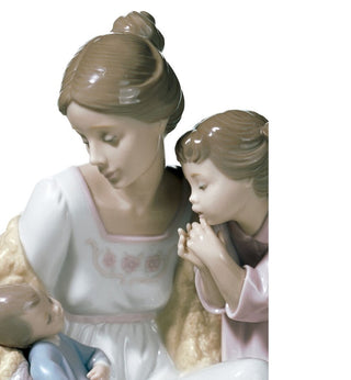 Scultura "Benvenuto in famiglia" Lladrò