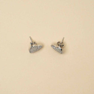 Orecchini Cuori In Argento 925%