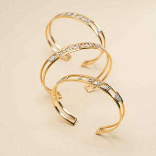 Bracciale Rigido Con Scritta David Jewels