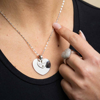 Collana + Anello Con Cuore MeWo