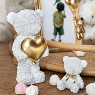 Bomboniera Orsetto Bianco "New Enfant" di Henriette 6x7 cm.