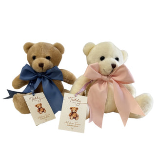 Bomboniera Teddy New Born Collection Madame Fioccò h.15 cm.