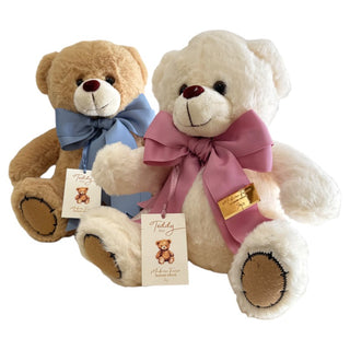 Bomboniera Teddy New Born Collection Madame Fioccò h.25 cm.