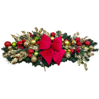 Centrotavola Natalizio "Christmas" Fatto a Mano