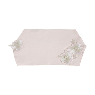 Bomboniera Centrino Cipria Legami di Luce Fiori di Lena 40x30 cm.