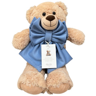 Teddy Azzurro New Born Collection Madame Fioccò h.100 cm.