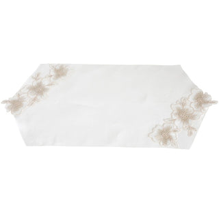 Bomboniera Centrino Cipria Legami di Luce Fiori di Lena 60x30 cm.