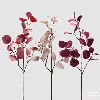 Ramo Eucalipto Velluto Rosa EDG  h.90 cm.