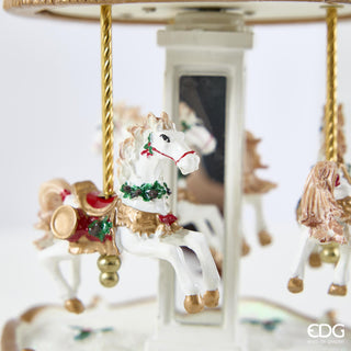 Carillon Cavallo Giostra EDG h.25 cm.