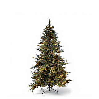 Albero di Natale Pino Chemois 3000 MiniLed Fiori di Lena - h.180 cm.