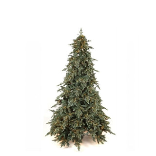 Albero di Natale Pino Saint Moritz 3000 MiniLed Fiori di Lena - h.180 cm.