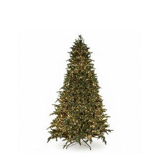 Albero di Natale Pino Courmayeur 3000 MiniLed Fiori di Lena - h.180 cm.