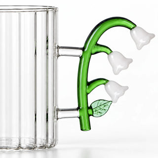 Mug Ottica Fiore Bianco "Botanica" Ichendorf Milano