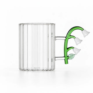 Mug Ottica Fiore Bianco "Botanica" Ichendorf Milano