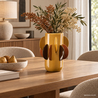 Vaso Alto L'Oca Nera h.34 cm.
