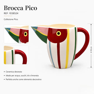 Brocca "Pico" Palais Royal 18 cm.