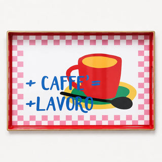 Vassoio "Summer Time" Andrea Fontebasso 40x26 cm.