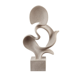 Scultura Decorativa L'Oca Nera h.43 cm.