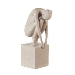 Scultura Decorativa L'Oca Nera h.27 cm.