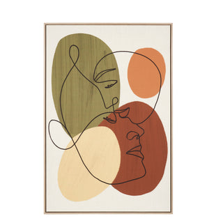 Quadro con Cornice L'Oca Nera 80x120 cm.