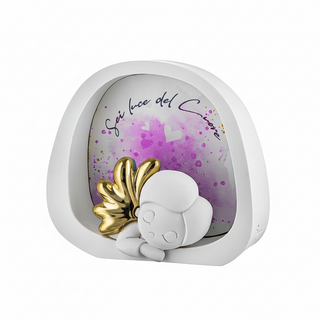 Lampada Led Sei Luce del Cuore Bongelli Preziosi h.11x12 cm.