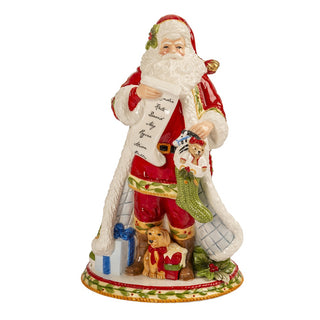 Babbo Natale "Santas Gift" Fitz And Floyd Lamart h.32 cm.