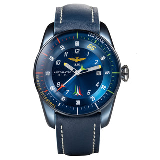 Orologio Automatico Aviatore Auto Frecce Tricolori Locman