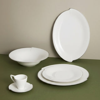 Servizio Piatti 39 pz.+ Servizio Caffè 13 pz. “Quazar Platin" Livellara