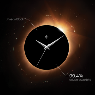 Orologio Solo Tempo "Redentore Ultrablack" Venezianico