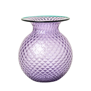 Vaso Monofiori Balloton Large Lilla Menta Venini h.24.2 cm.