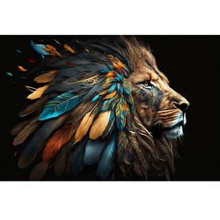 Quadro Indian King Imageland 120x80 cm.
