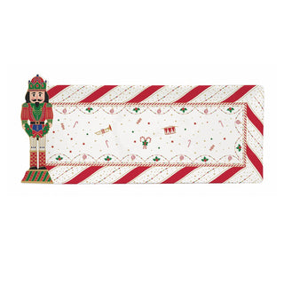 Vassoio/Piatto "Nutcracker Twist" Easy Life 36x16 cm.