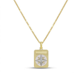 Collana Rosa dei Venti in Oro Giallo 18kt.