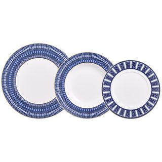 Set Piatti 36 pz. "Arcadia Blu" Baccarat