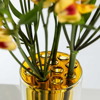 Vaso Giallo "Jelly" Ichendorf Milano h. 30 cm.