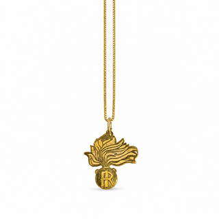 Collana Carabinieri Gold Argento 925%