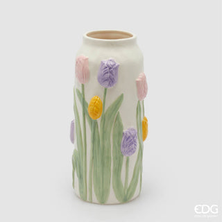 Vaso Tulipani Cilindro EDG h.30 cm.