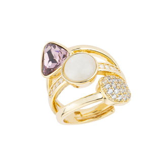 Anello Trillant Mix "Contemporary Jewels Evolution" Barbieri Creazioni