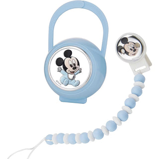 Set Spilla+Portaciuccio "Baby Mickey Mouse" Disney Valenti